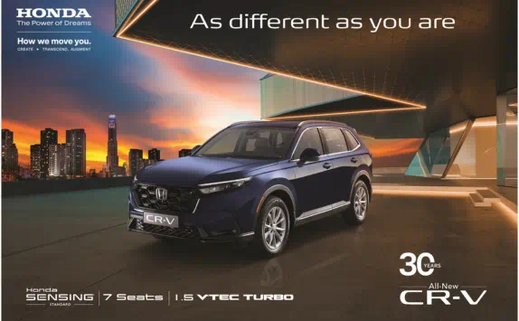 CR-V As different as you