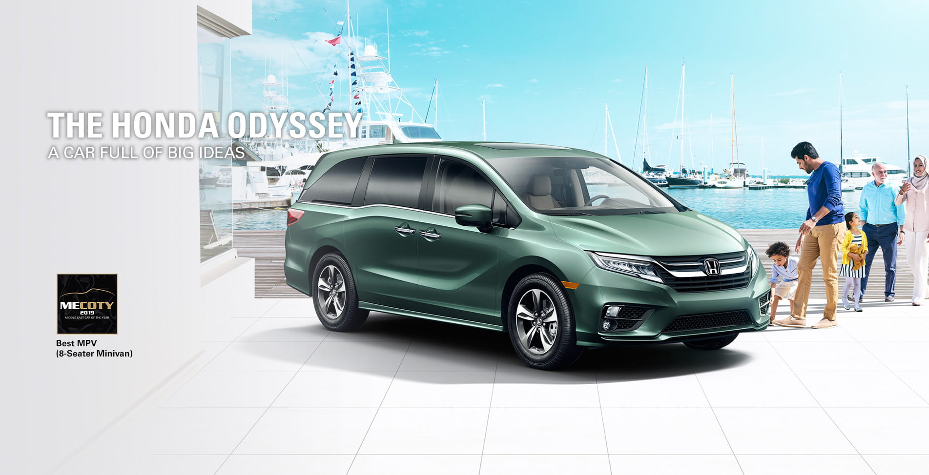 2020 HONDA ODYSSEY Test Drive Odyssey with Honda Bahrain